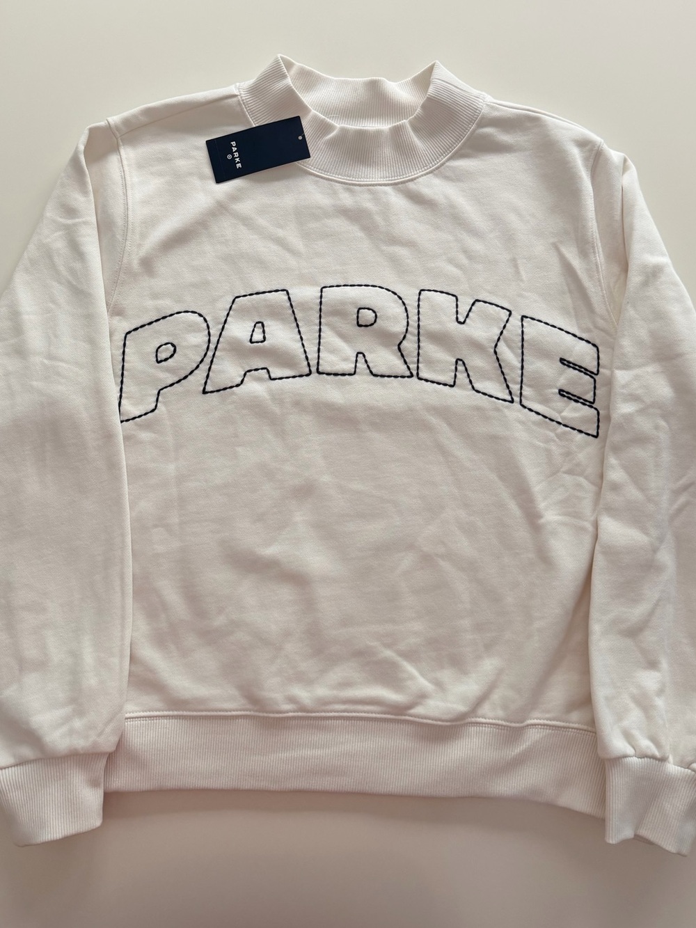 Parke x Target Mockneck Pullover Sweatshirt NWT
